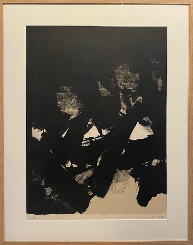 リトグラフ Soulages - Lithographie n°13 