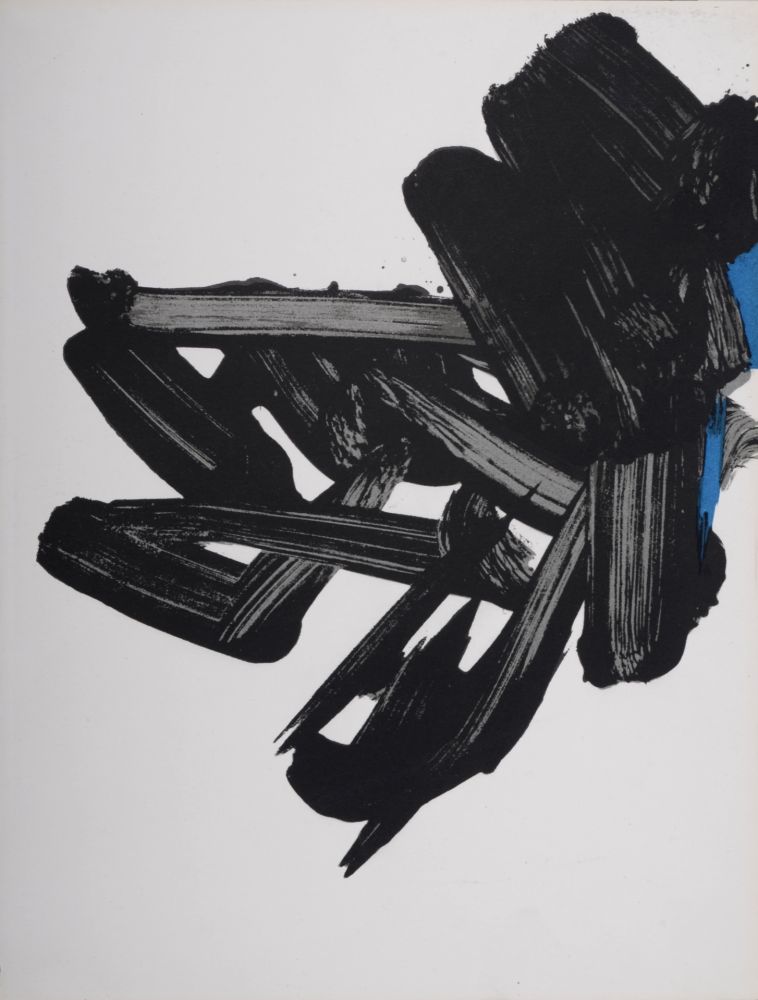 リトグラフ Soulages - Lithographie N° 17, 1964