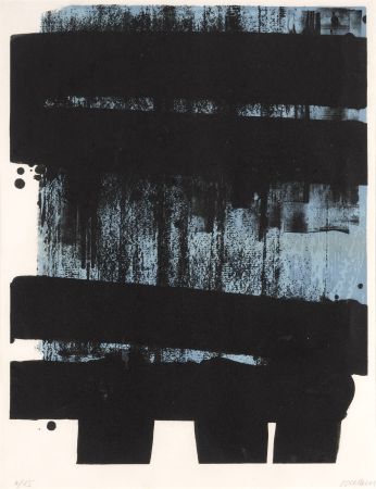 リトグラフ Soulages - Lithographie No. 36 