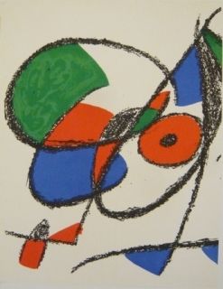 リトグラフ Miró - Lithographie  VIII