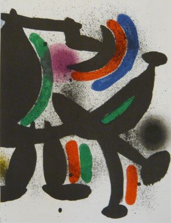 リトグラフ Miró - Lithographie  VIII,  Miro Lithographe I