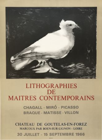 リトグラフ Picasso - Lithographies de Maitres Contemporains