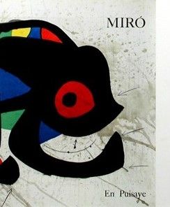 挿絵入り本 Miró - Lithos - Miró - Queneau 