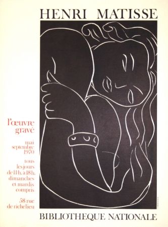 リトグラフ Matisse - L'Oeuvre Gravée  Bibliotheque Nationale