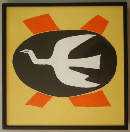 リトグラフ Braque - L'oiseau de feu