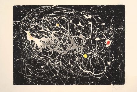 エッチングと　アクチアント Miró - L'Oiseau du Paradis