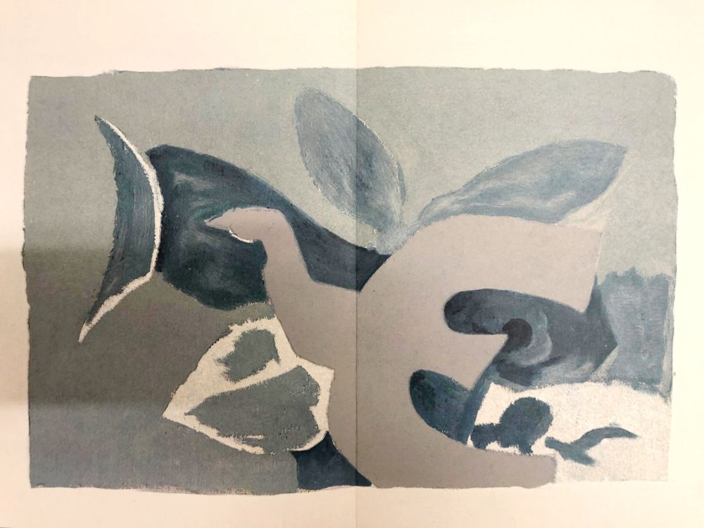 リトグラフ Braque - L’oiseau et son ombre