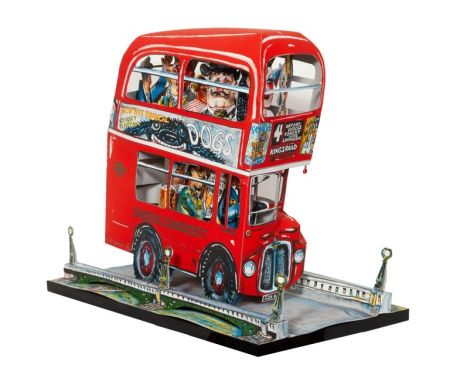 リトグラフ Grooms - London Bus