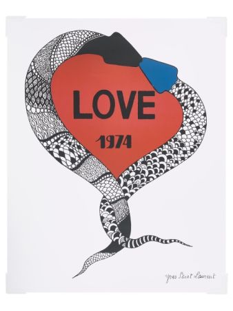 掲示 Saint Laurent - Love 1974