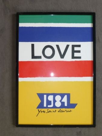 掲示 Saint Laurent - Love 1984