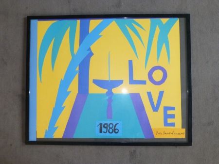掲示 Saint Laurent - Love 1986