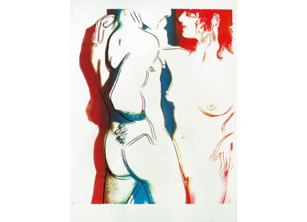 シルクスクリーン Warhol - Love Variants