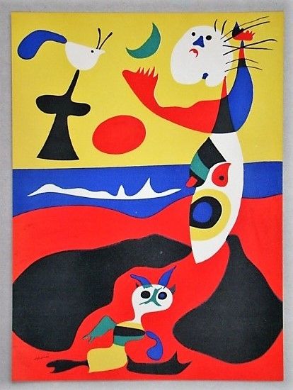 ステンシル Miró - L'été
