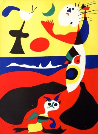 リトグラフ Miró - L'été