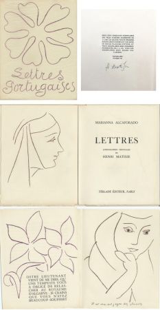 挿絵入り本 Matisse - M. Alacaforado : LETTRES PORTUGAISES. Lithographies originales de Henri Matisse (1946)