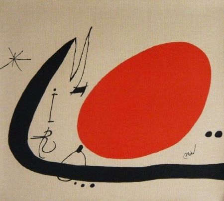 リトグラフ Miró - Ma de Proverbis