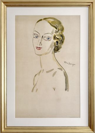 リトグラフ Van Dongen - Mademoiselle Paris