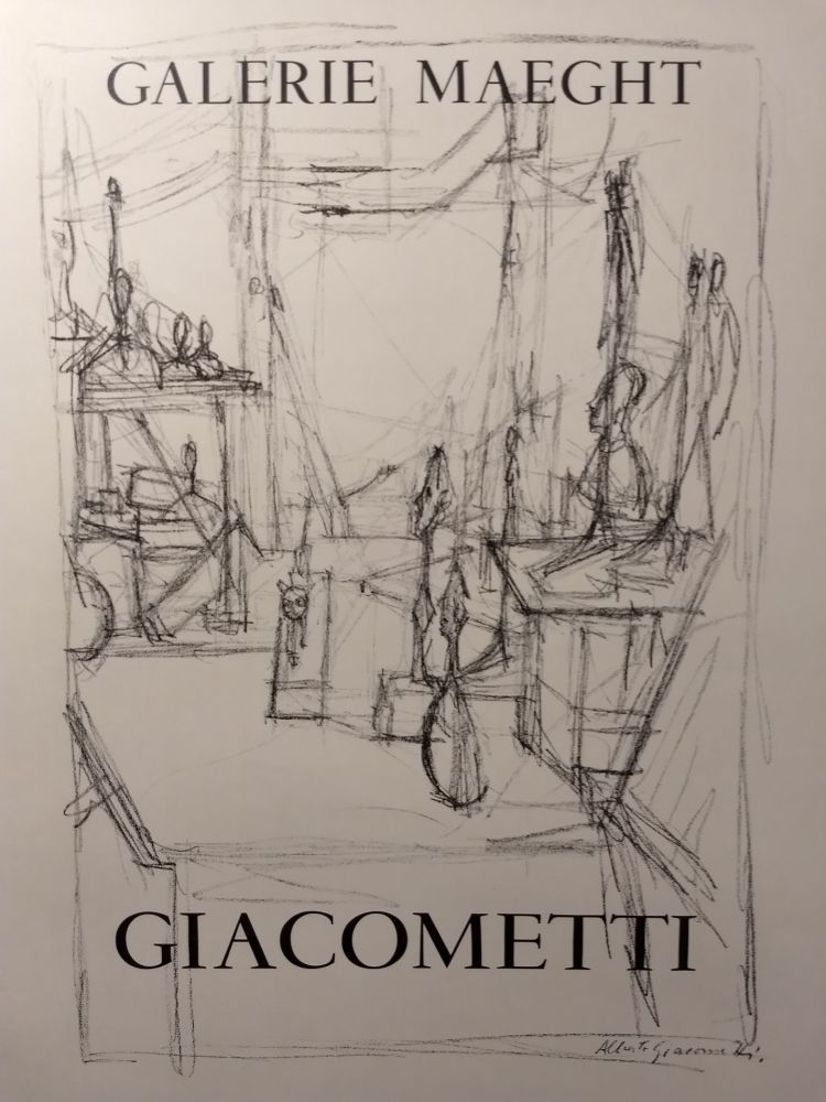 掲示 Giacometti - Maeght