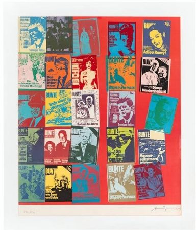 シルクスクリーン Warhol - Magazine and History, FS II.304 A