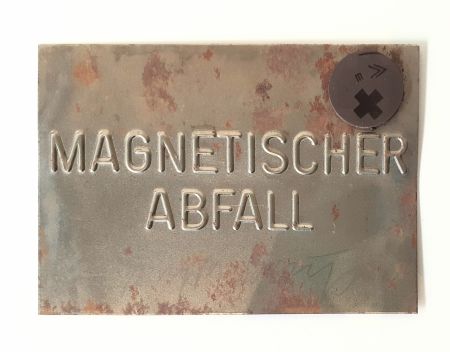 多数の Beuys - Magnetische Postkarte