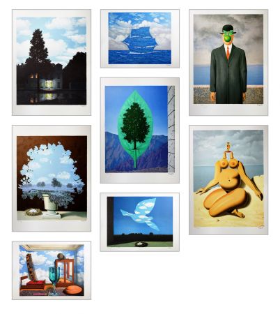 リトグラフ Magritte - Magritte Lithographies II