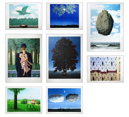 リトグラフ Magritte - Magritte Lithographies III