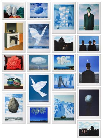 リトグラフ Magritte - Magritte Lithographies V