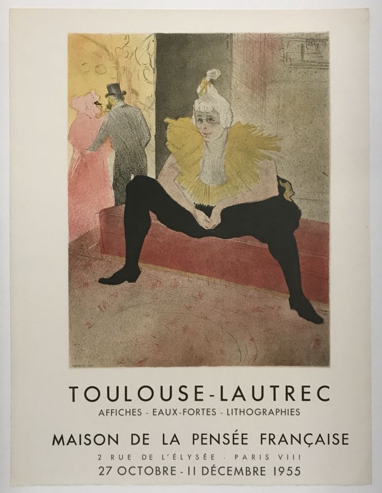 リトグラフ Toulouse-Lautrec - Maison de la Pensée Francaise