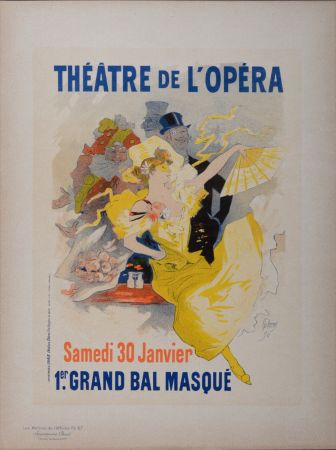 リトグラフ Cheret - Maitres de L'affiche : Théâtre de l'Opéra, 1897