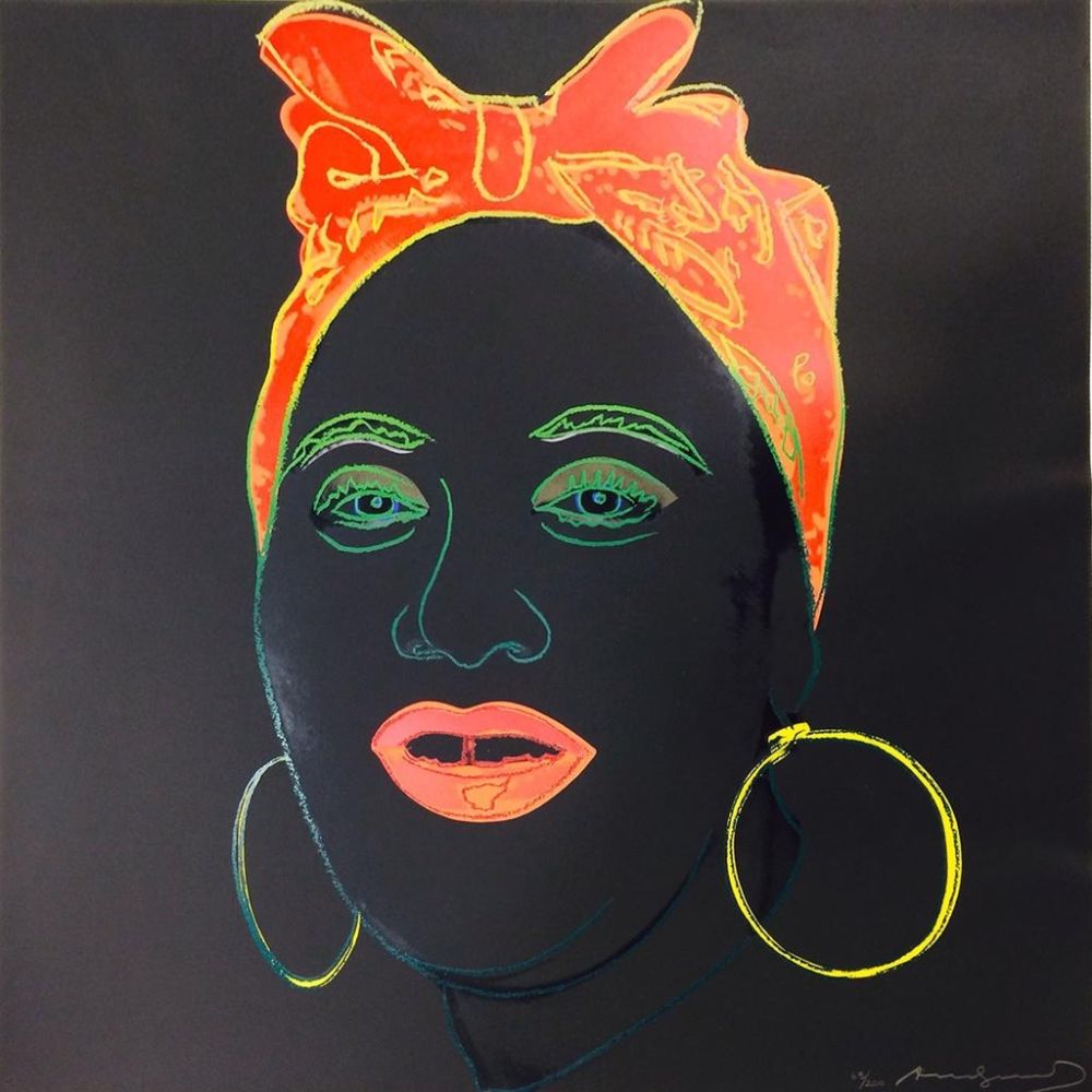 シルクスクリーン Warhol - Mammy, II.262 from MYTHS