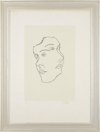 リトグラフ Ray - Man Ray (1890–1976) - Maschere - Lithograph on paper