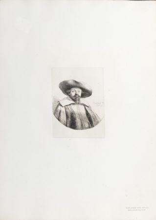 輪転グラビア印刷 Rembrandt - Manasseh Ben Israel