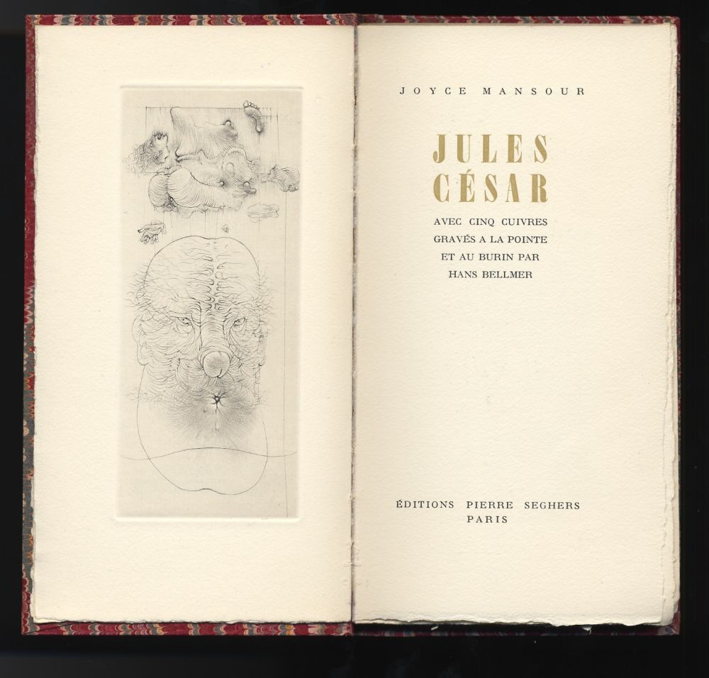 挿絵入り本 Bellmer - MANSOUR, Joyce : JULES CÉSAR. Avec 5 gravures de Hans Bellmer (1955)