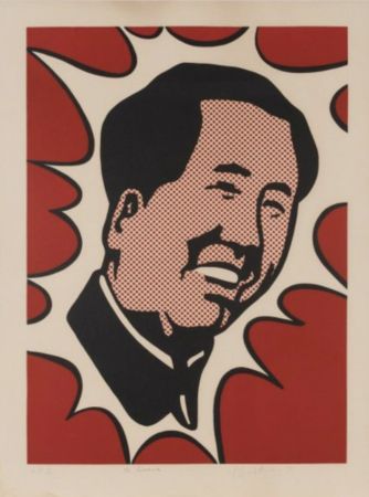 リトグラフ Lichtenstein - Mao