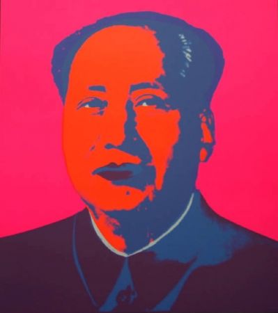 シルクスクリーン Warhol (After) - Mao - Hot pink