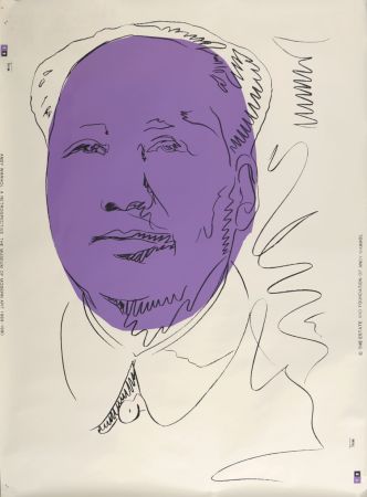 シルクスクリーン Warhol - Mao, 1989