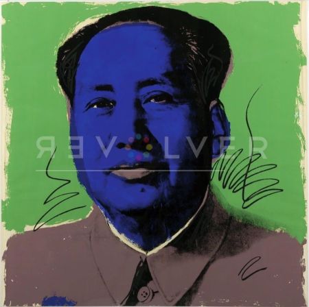シルクスクリーン Warhol - Mao 90