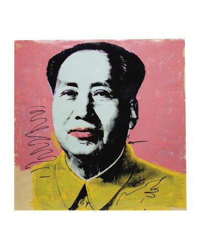 シルクスクリーン Warhol - Mao 91