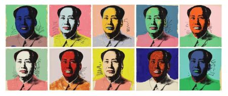 シルクスクリーン Warhol - Mao Complete Portfolio