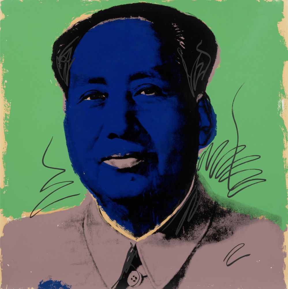 シルクスクリーン Warhol - Mao (F & S II.90)