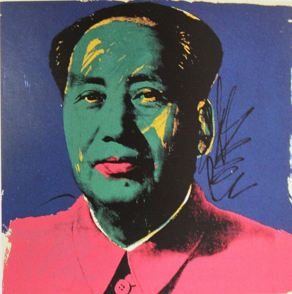 シルクスクリーン Warhol - Mao (FS II.93)
