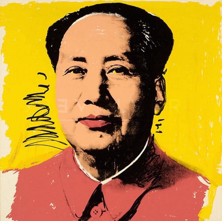 シルクスクリーン Warhol - Mao (FS II.97)