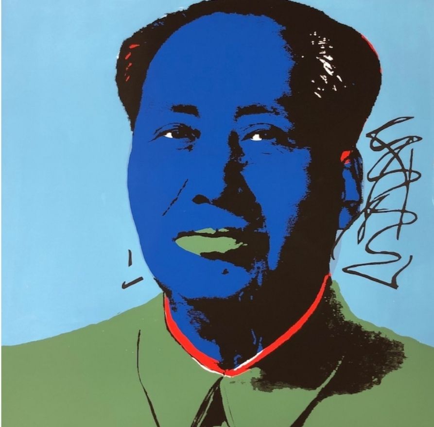 シルクスクリーン Warhol - Mao Ze Dong