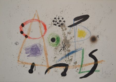 リトグラフ Miró - Maravillas - M1055