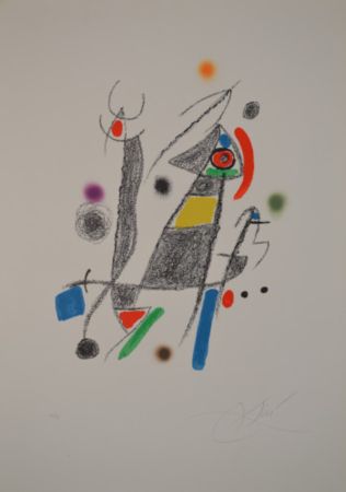 リトグラフ Miró - Maravillas - M1058