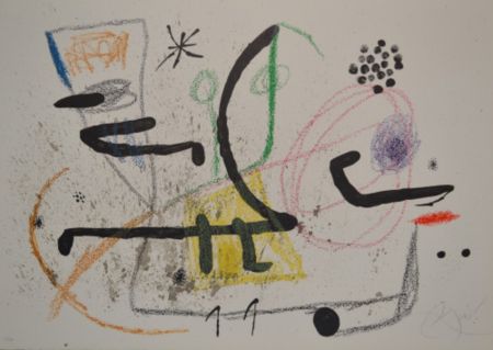 リトグラフ Miró - Maravillas - M1061