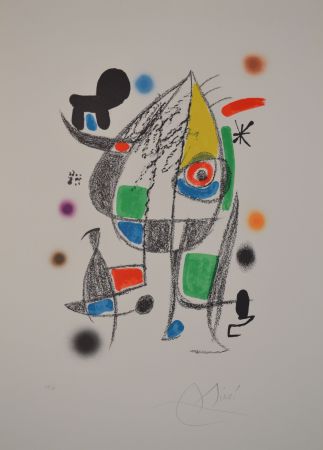 リトグラフ Miró - Maravillas - M1072