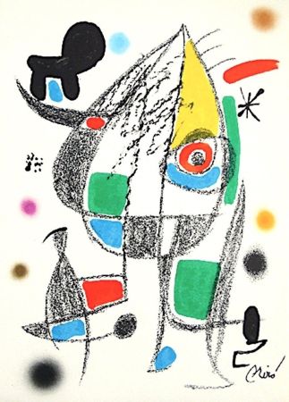 リトグラフ Miró - Maravillas 20