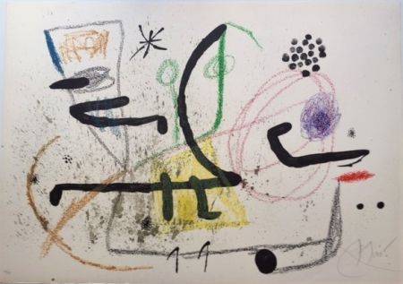 リトグラフ Miró - Maravillas con Varaciones Acrosticas 