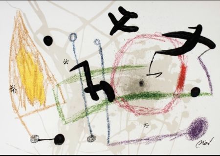 リトグラフ Miró - Maravillas con variaciones 5